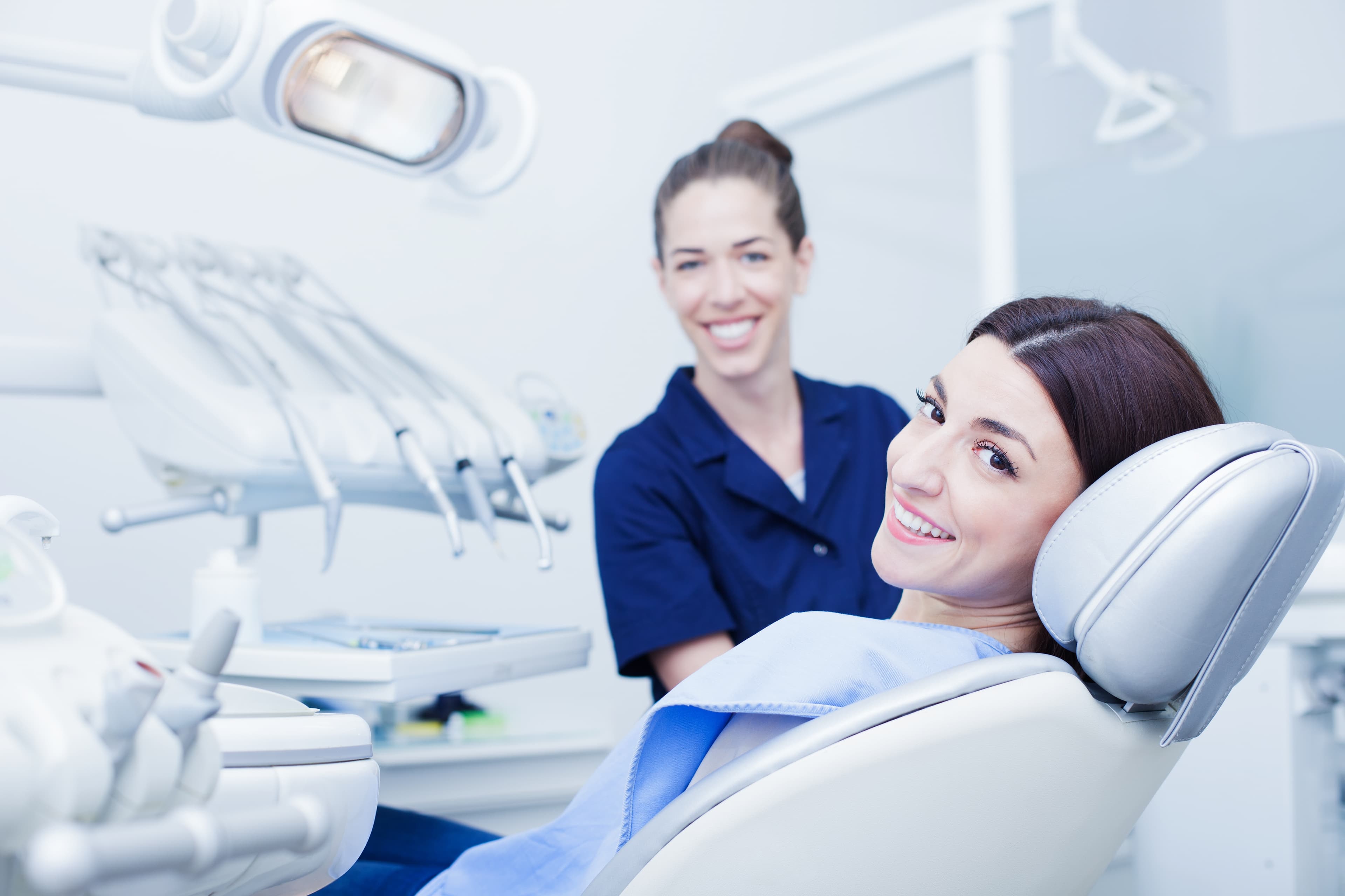 Dental professional and patient 7030