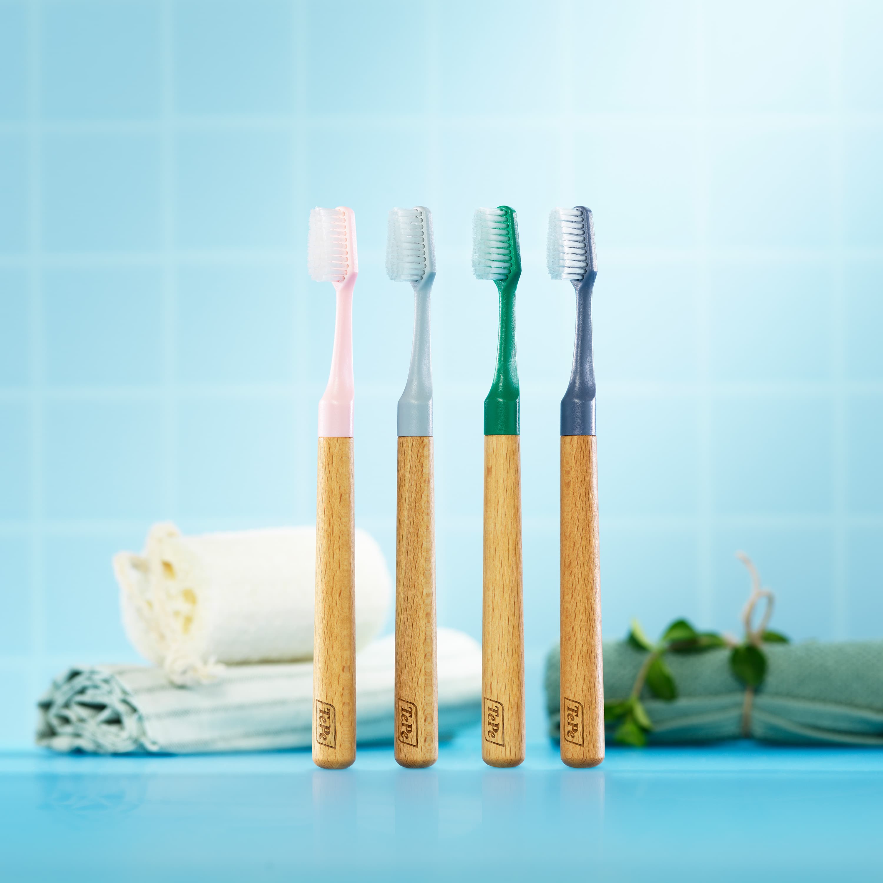 TePe Choice toothbrush with a twigg