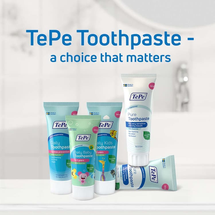 TePe Toothpaste – a choice that matters
